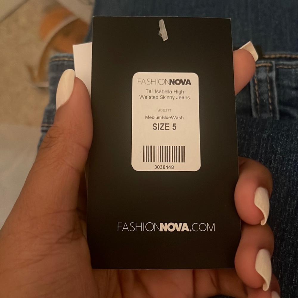 fashion nova jeans BRAND NEW !!